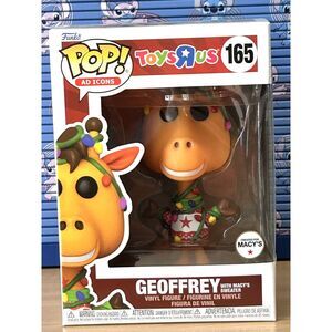 FUNKO POP! AD ICONS TOYS R US GEOFFREY Macys Holiday Sweater EXCLUSIVE #165 RARE